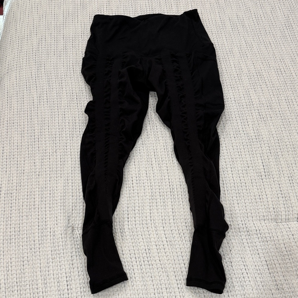 Women's High-Waist Black Leggings